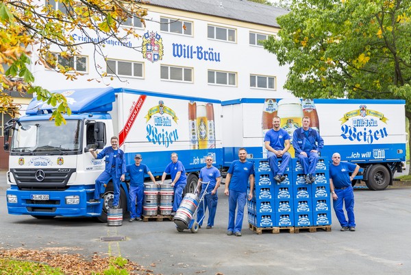 brauerei team fahrer